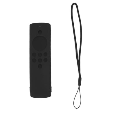 Silicone Remote Protective Cover Washable Remote Control Case Shockproof Remote Protector for Fire TV Stick Lite Black