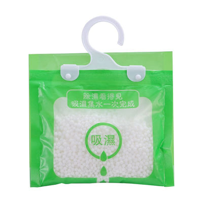 10Pcs Moisture Absorber Hanging Dehumidifier Pack Drying Desiccant for Home Closet Office 80g / 2.82oz