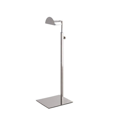 Handbag Display Stand Stainless Steel Height Adjustable Single Hook Purse Metal Holder Stand Type 1