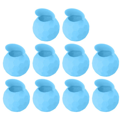 10 Pcs Reusable Water Balloons Silicone Water Balloons Self Sealing Quick Fill Summer Pool Beach Party Game Toy Light Blue