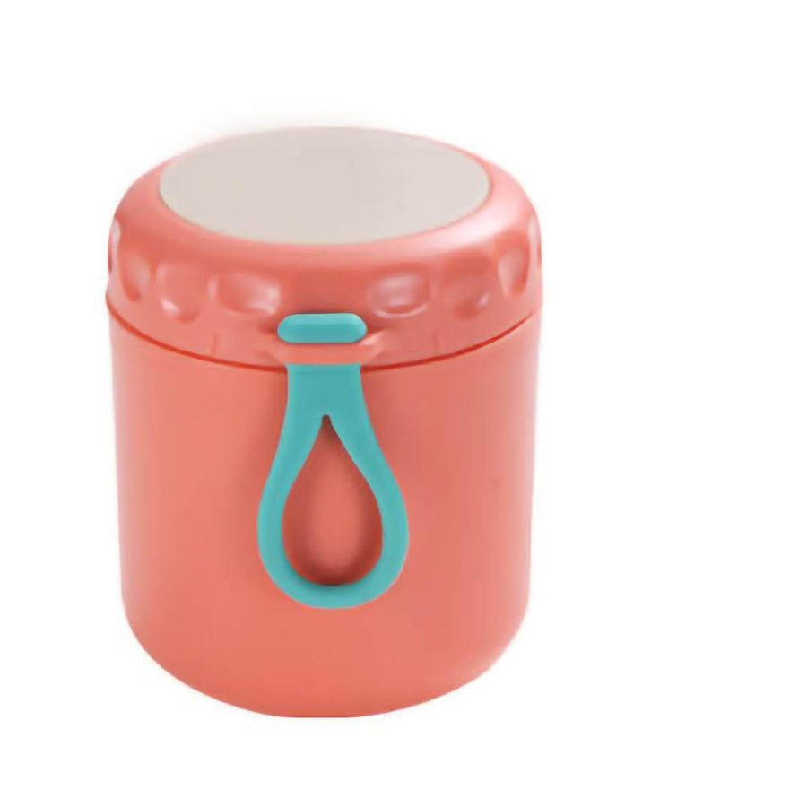 Thermal Soup Cup Stainless Steel Microwave Heating with Sealing Cap Breakfast Hot Food Container for Office Worker Orange