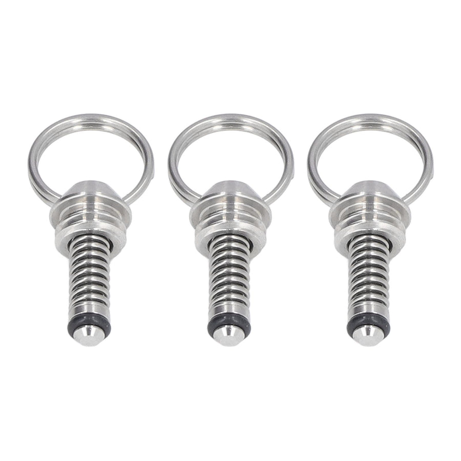 3PCS Beer Keg Relief Valve Replacement 304 Stainless Steel Keg Lid Pressure Release Valve