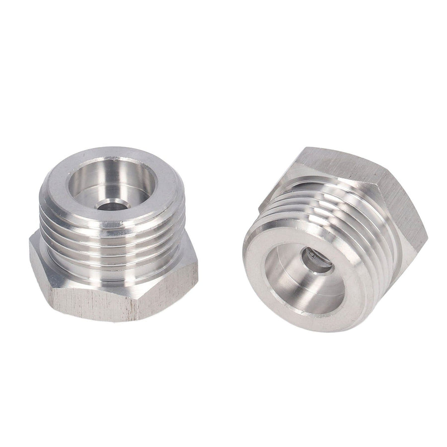 2Pcs Cola Barrel Adapter Distributor Connector Male Thread G5/8 Female Thread 1/4MFL