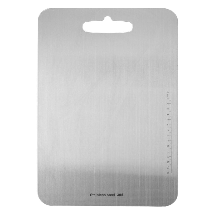 Cutting Board Double Sided 304 Stainless Steel Easy Cleaning for Cooking Kitchen M