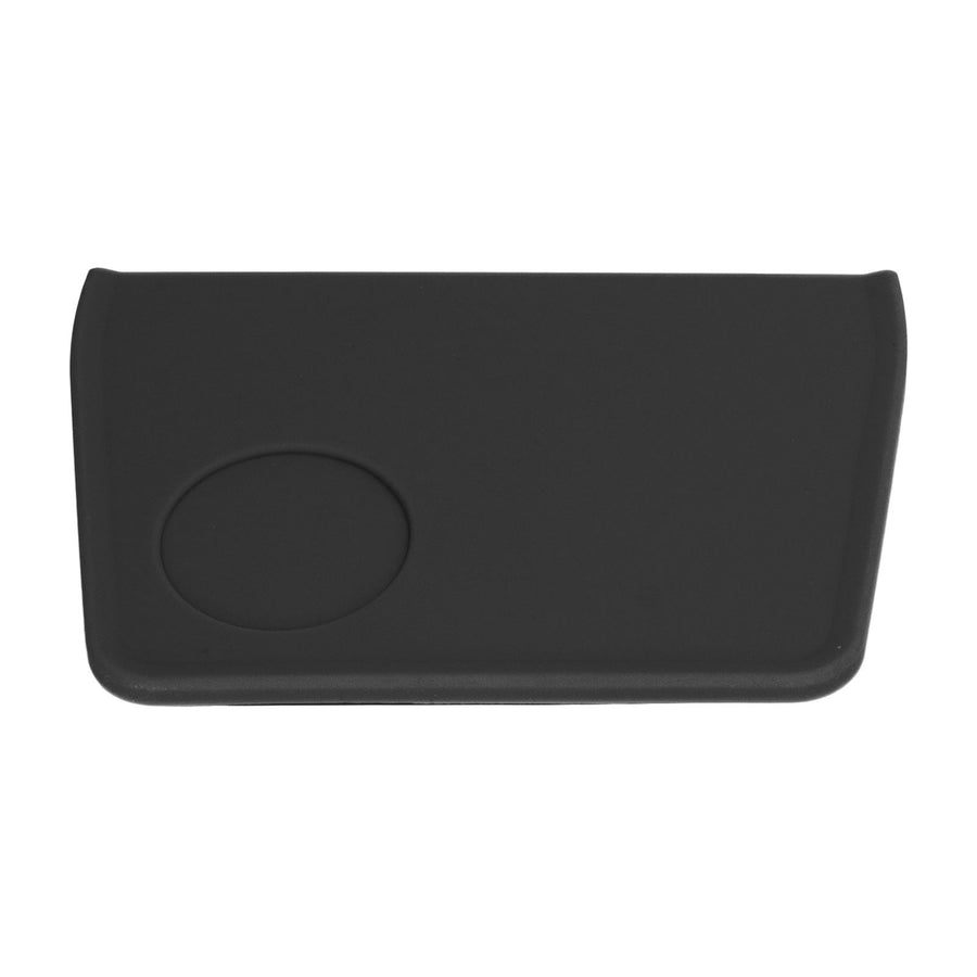 Coffee Tamper Mat with Tamper Slot Silicone Tamping Mat Coffee Pad Tamp Station Tool Black