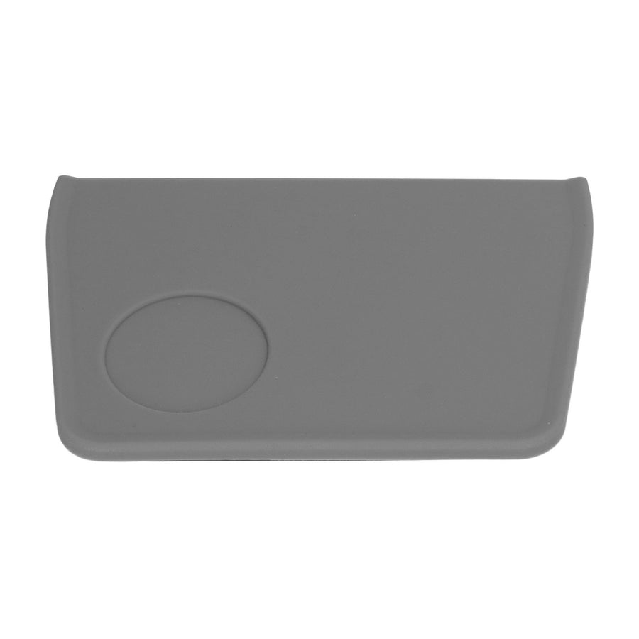 Coffee Tamper Mat with Tamper Slot Silicone Tamping Mat Coffee Pad Tamp Station Tool Grey