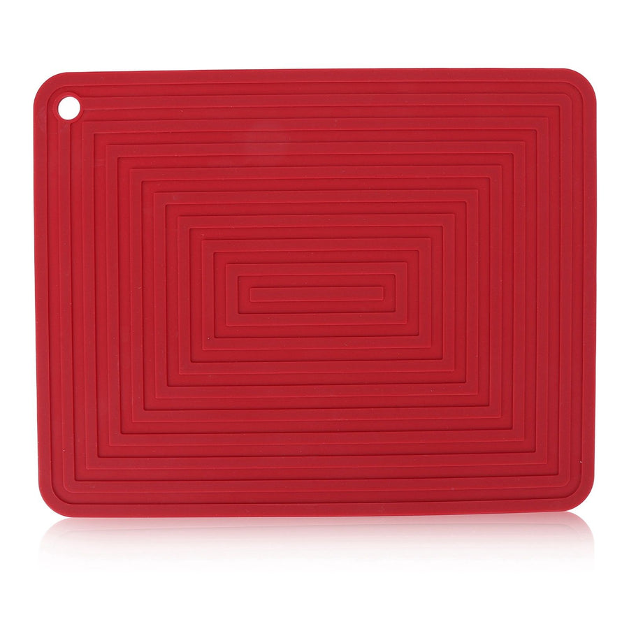 Dish Drying Pad Prevent Slip Flexible Insulated Placemat Silicone Drain Mat for Kitchen B