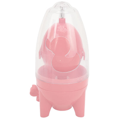Egg Spinners Perfect Protection Food Grade Silicone Pad Mix Egg White Yolk Simple Operation Egg Shaker for Household Pink