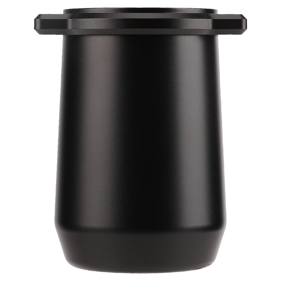 Coffee Powder Cup 54mm Aluminum Alloy Powder Feeder Cup Compact Lightweight Anti Flying Coffee Dosing Mug for Breville 8 Black