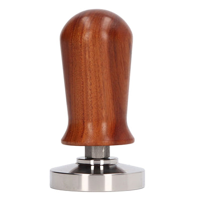 Coffee Tamper Separate Design Stainless Steel Ergonomic Wood Handle Portable Tamper Tool for Home Coffee Shop 58MM