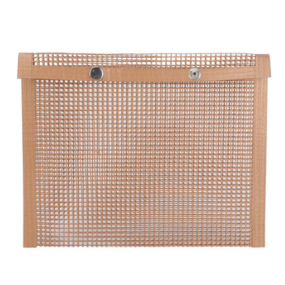 Grilling Pouches Fiberglass Mesh Non Stick High Temperature Resistant BBQ Bags for Kitchen Home