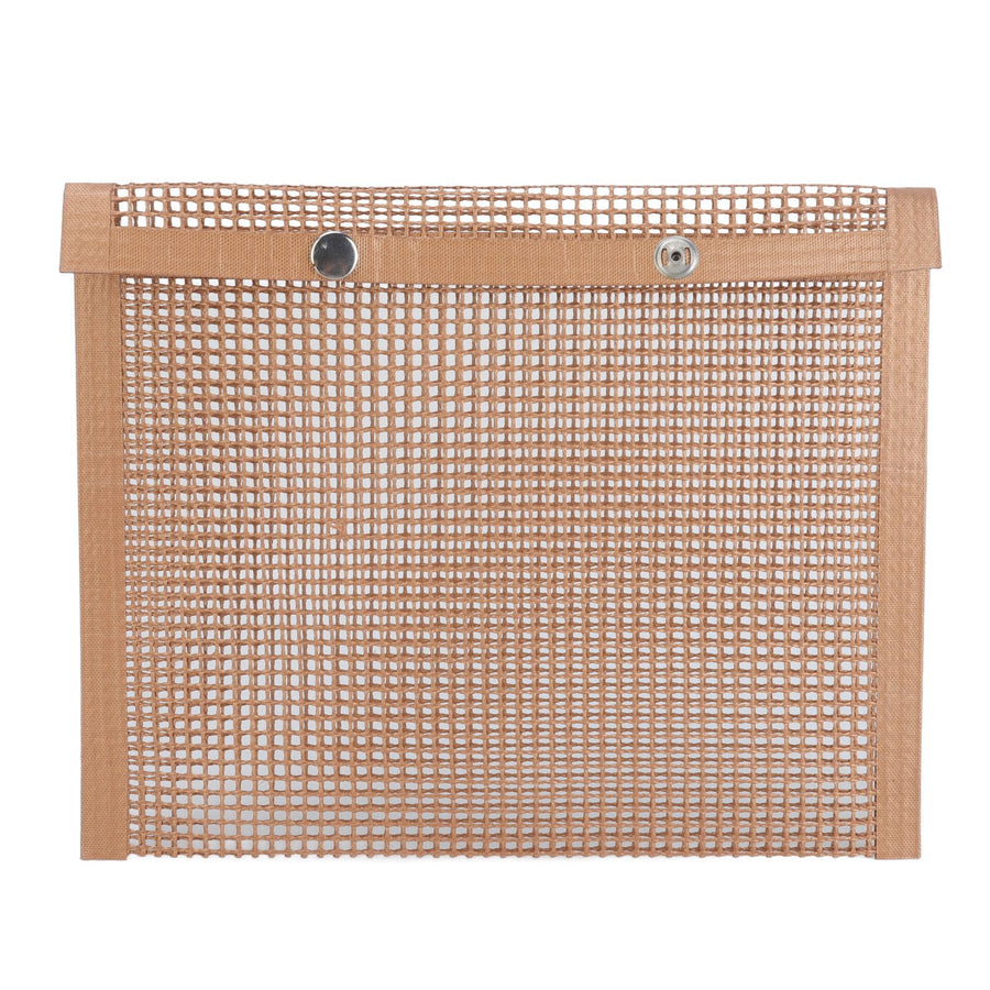 Grilling Pouches Fiberglass Mesh Non Stick High Temperature Resistant BBQ Bags for Kitchen Home