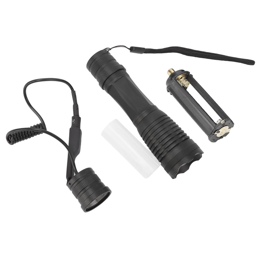 IR Flashlight Aluminum Alloy 850nm Portable Night Vision Zoom Flashlight Fit for Outdoor Hunting