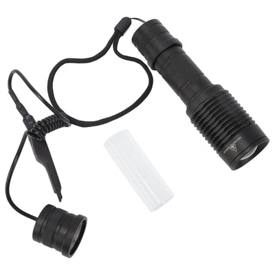 IR Flashlight Zoomable Waterproof 850nm Aluminum Alloy Night Vision Handheld Flashlight for Camera