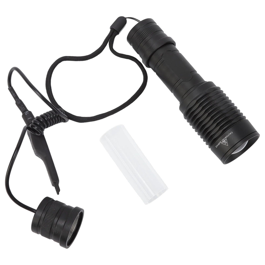 IR Flashlight Zoomable Waterproof 850nm Aluminum Alloy Night Vision Handheld Flashlight for Camera