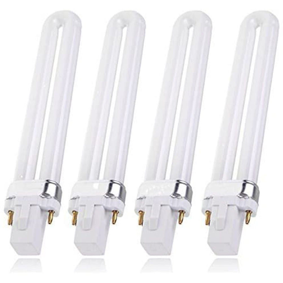 1/4Pcs 9W Nail Art UV Lamp Electronic Nail Dryer UV Bulb U Shaped UV Light