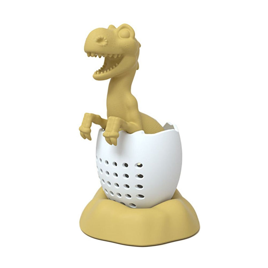 Dinosaurs Shaped Tea Filter Silicone Tea Infuser Heat Resistant Lovely Baby Dinosaurs Shaped Tea Infuser Tea Strainer