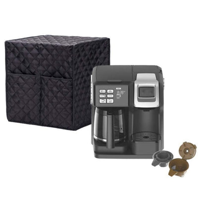 Smart Coffee Maker Cover Espresso Appliance Cover Kitchen Appliance Case With Two Big Pockets