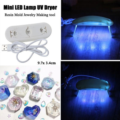 UV Nail Lamp Resin Curing LED Lamp LED Nail Dryer Nail Art Accessories