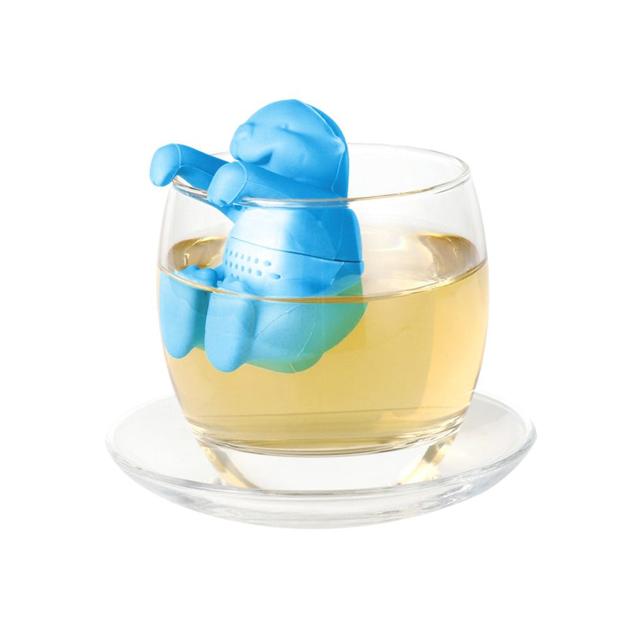 Otter Shaped Tea Filter Cute Silicone Tea Strainer Reusable Tea Infuser