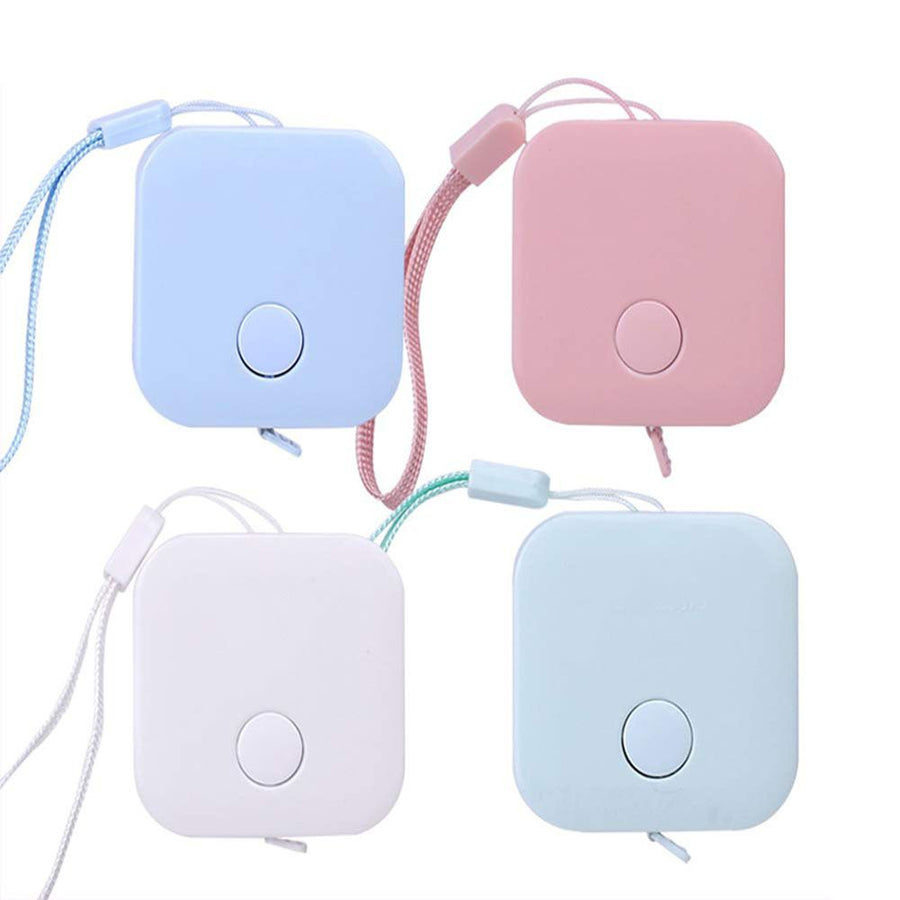 Random Mini Small Tape Measure Portable 1.5m Clothing Ruler Soft Ruler Telescopic Tape Measure