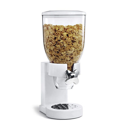 Dry Food Dispenser Single Cereal Dispenser Food Storage Meal Container for Dry Food Candy Sweets Rice Chocolate Chip Oats Grain