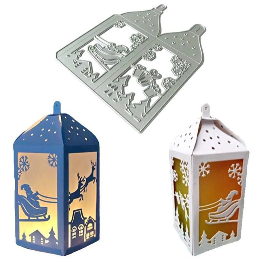 Metal Cutting Stencils Christmas Box Cutting Dies Embossing DIY Making Tools for Scrapbooking Photo Album Paper Card Design