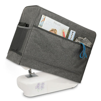 Waterproof Sewing Machine Dust Cover Sewing Equipment Cover Shell with Pockets Sewing Machine Storage Bag