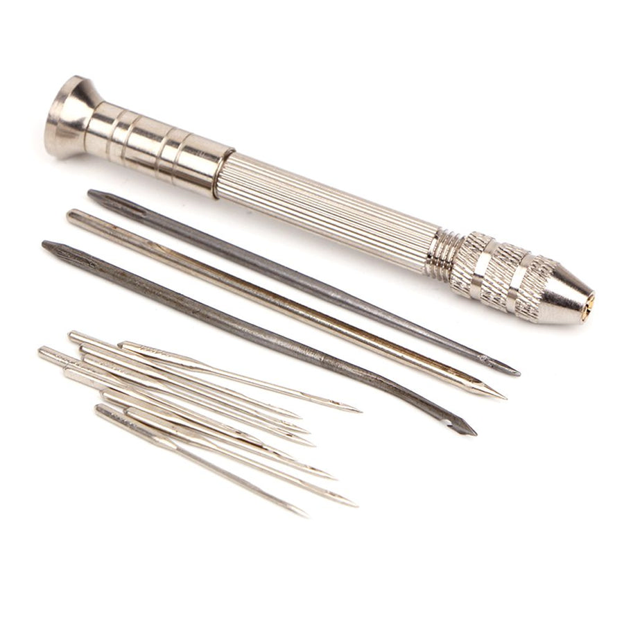 Leather Sewing Awl Needle Set Shoes Repair Tool Kits Sewing Awl Tools