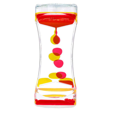 Colorful Liquid Timer Anxiety Relief Toys Liquid Motion Timer Bubble Timer Oil Hourglass Toys for Kids and Adults