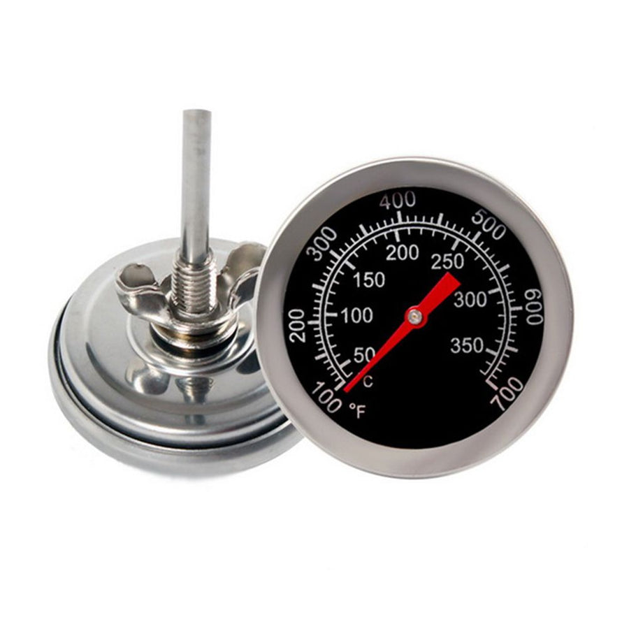 Stainless Steel Barbecue Grill Meat Thermometer Dial Temperature Pressure Gauge Cooking Food Probe Kitchen Tools