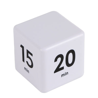 Cube Timer Kitchen Timer Preset Timer for 15/20/30/60 Minute