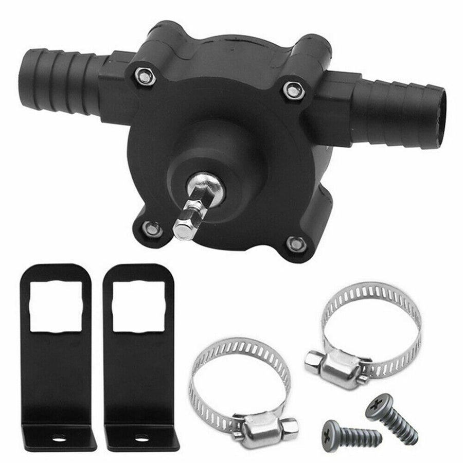 Mini Hand Electric Drill Drive Self Priming Pump Oil Fluid Water Transfer Pump