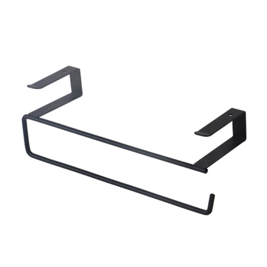 Cabinet Roll Paper Holder Paper Towel Hanger Iron Cabinet Hanging Rack