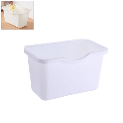 Kitchen Cabinet Door Plastic Basket Hanging Trash Can Waste Bin Garbage Bin Box