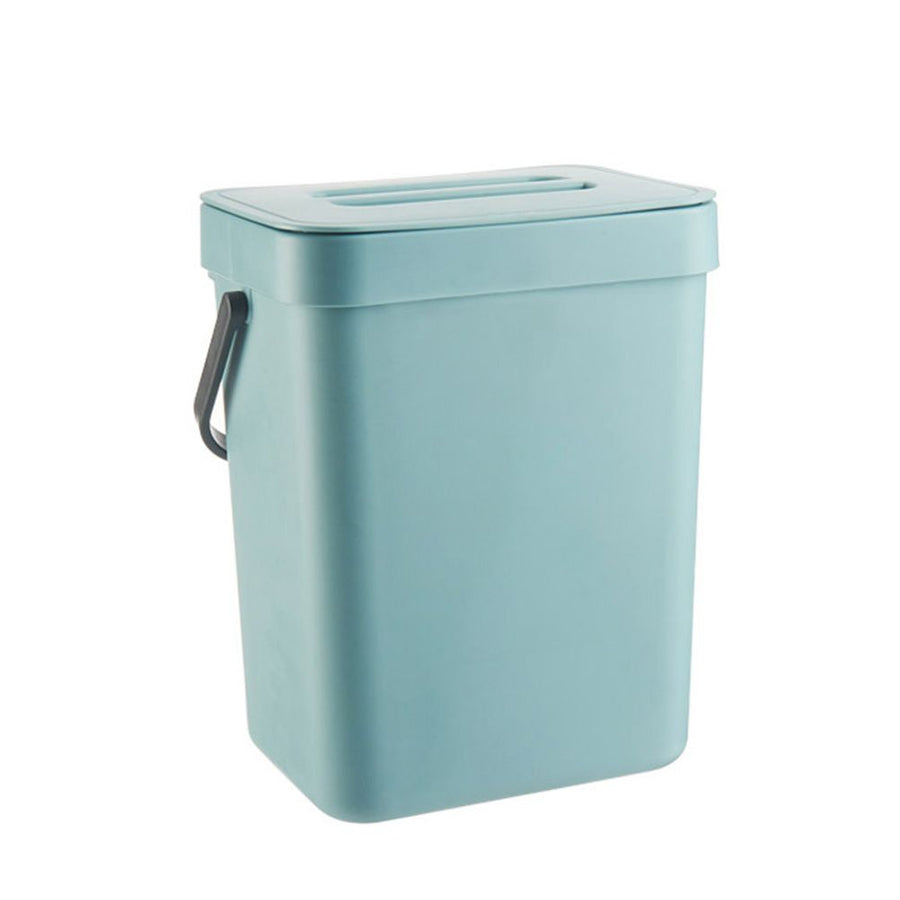 Small Kitchen Compost Bin 3L Kitchen Waste Bin Household Countertop Container with Lid for Rubbish Composter
