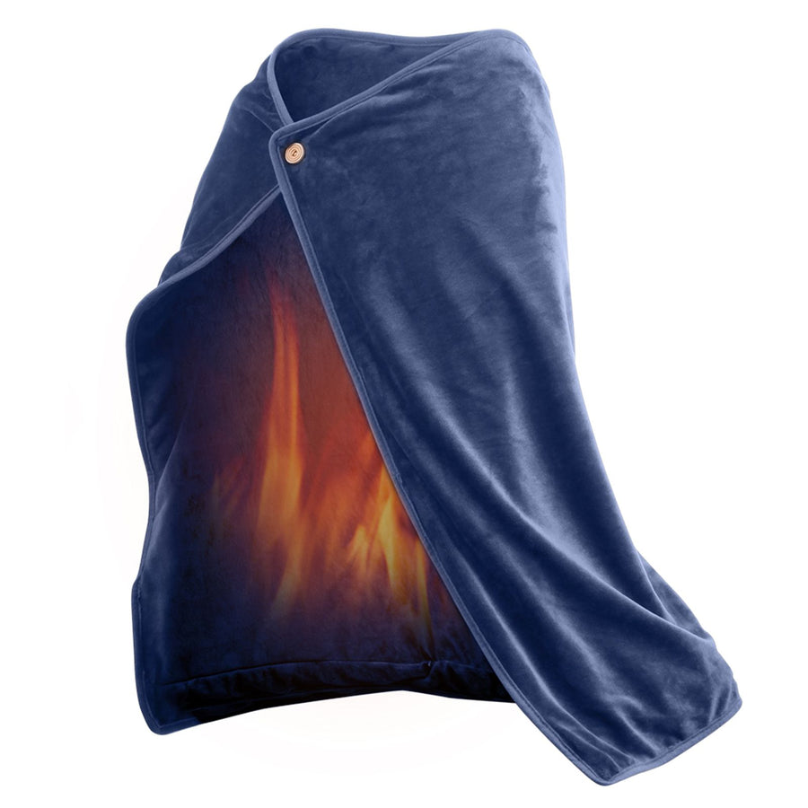 Heated Blanket Heated Shawl Wrap Washable Wearable Blanket Wrap for Camping Office Home