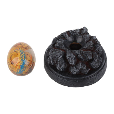 Glowing Resin Saurs Egg Home Ornaments Collections and Gifts for Friends