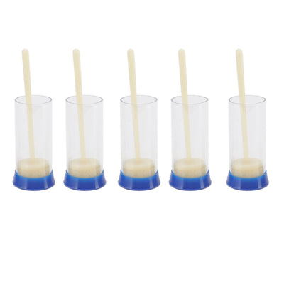 5Pcs Queen Bee Marking Cage Soft Safe Lightweight Queen Bee Marking Cage Bottle Marker for Gardening Potted Plants