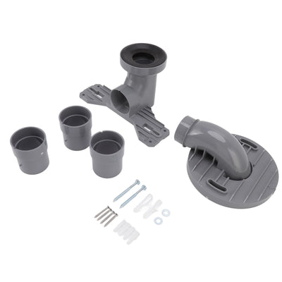 Toilet Shifter Thickened PP Corrosion Resistance Rubber Sealing Ring Siphon Toilet Sewage Pipe Shifter