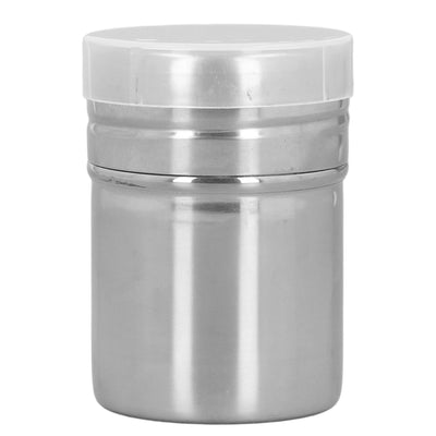 Coffee Powder Sieve Shaker Stainless Steel Cocoa Shaker Moistureproof Powder Sifter Cylinder with Lid