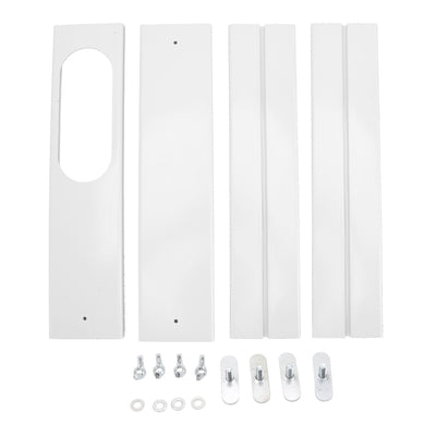 4pcs Portable Air Conditioner Window Kit 16.9 to 55in Adjustable Window Sealing Panels for Home Office