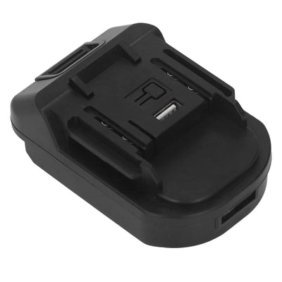 Battery Adapter Converter ABS with USB Interface 18V to 20V Battery Converter Adapter for Electric Tool