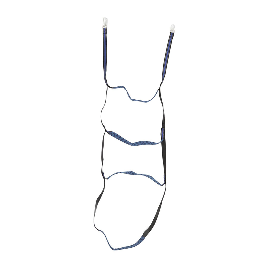 Boat Marine Rope Ladder Boarding Rope Ladder for Inflatable Boat Kayak Motorboat Canoeing Blue 4 Stairs