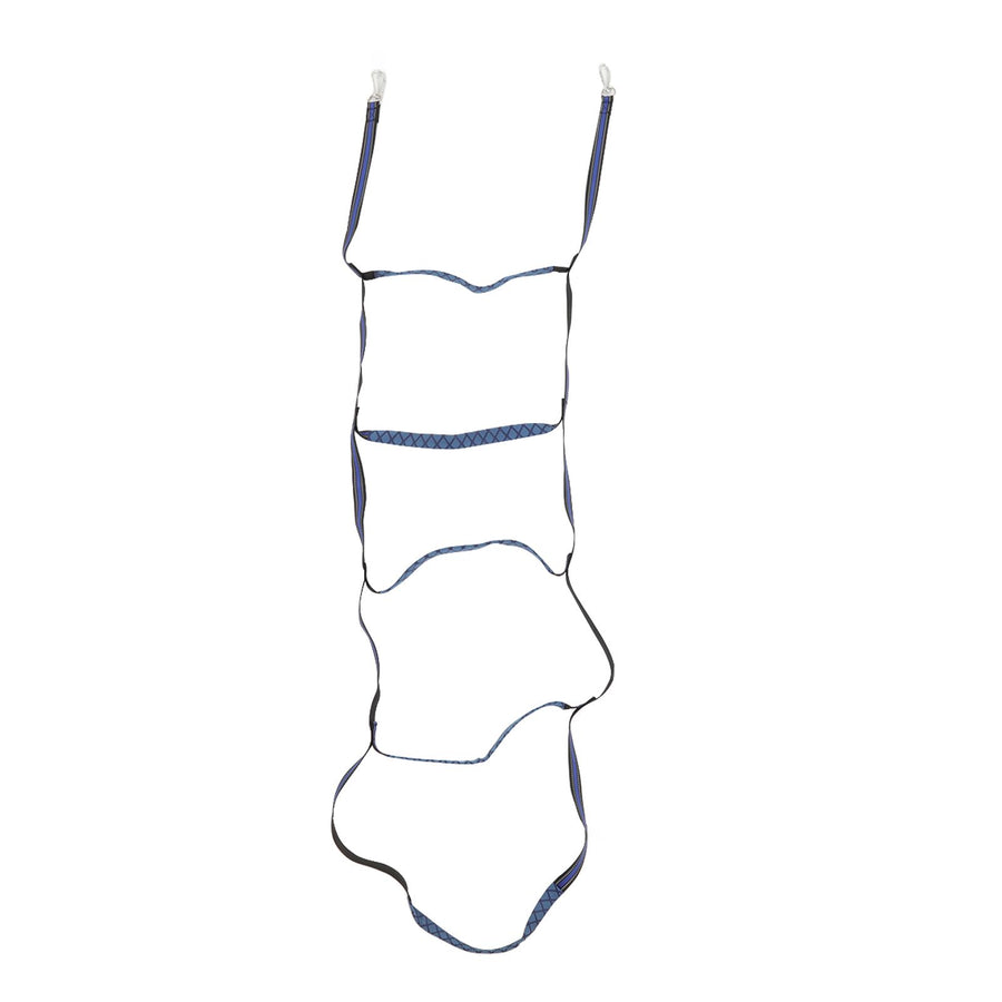 Boat Marine Rope Ladder Boarding Rope Ladder for Inflatable Boat Kayak Motorboat Canoeing Blue 5 Stairs