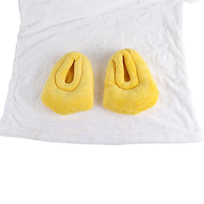 Duck Cosplay Costumes One Piece Pajamas Lovely Shape Jumpsuit Sleepwear for Daily Wear Type1 S