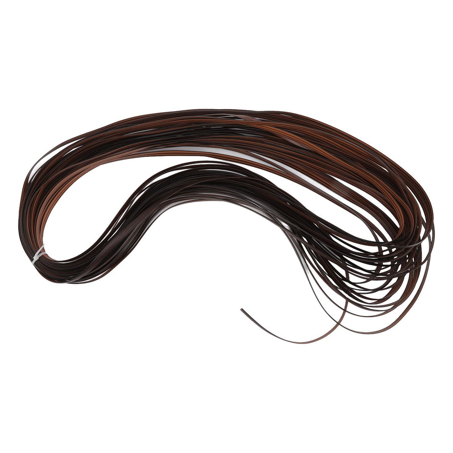 Wicker Repair Kit Plastic Patio Chair Table Sofa Synthetic Rattan Material for Furniture Discolored Brown