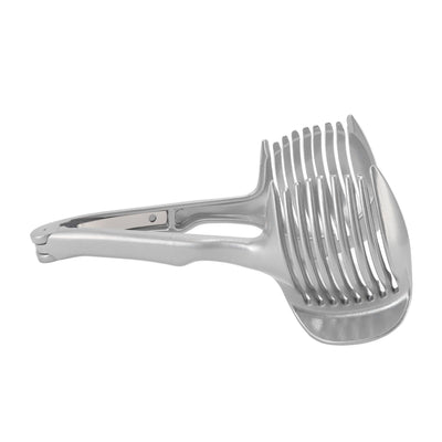 Lemon Slice Tool Aluminium Alloy Durable Eco Friendly Tongs Design Lemon Slice Cutter for Tomato Onion Lemon