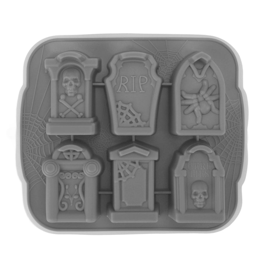 Ice Cube Silicone Cake Candy Chocolate Ice Cube Maker Tray Party Supplies for Halloween Grey
