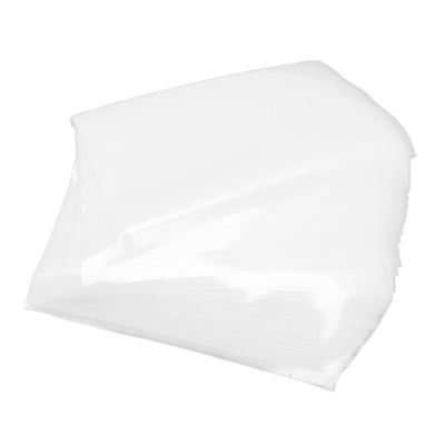100pcs Textured Vacuum Bag Mesh Roll Food Packaging Bag Vacuum Sealer Bags for Vegetable Fruit Storage 17x25cm